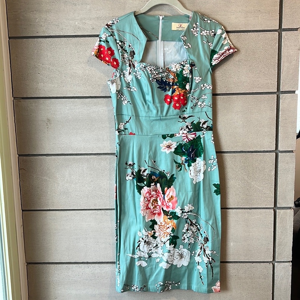 Grace Karin vintage 50’s pencil dress style